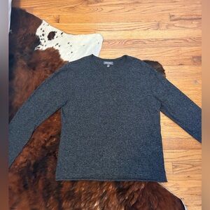gray Bonobos cashmere/cotton light sweater. Size Large.